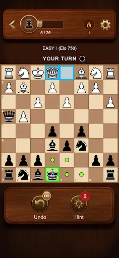 Gameplay screenshot 1 from Chess Master: Board Game - Board game